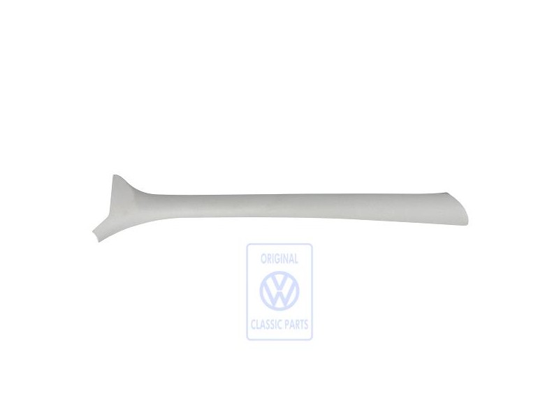 Original VW A-Pillar Trim Pearl Grey - 6N0867234B X30