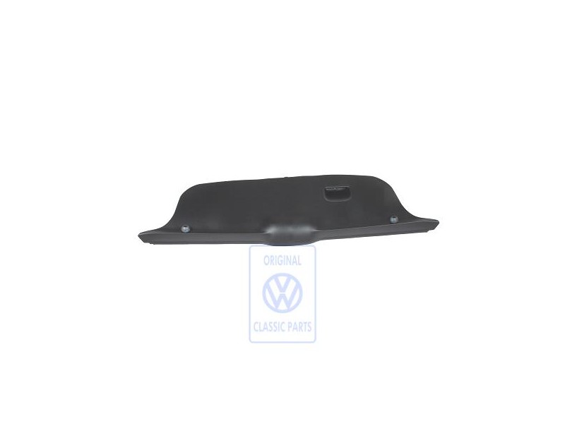 Original VW Rear Lid Trim Panel Satin Black - 6N0867605C B41