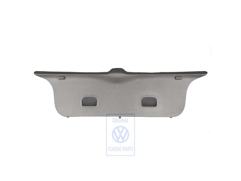 Original VW Rear Lid Trim Panel Off-Black - 6N0867605F C81