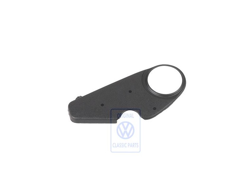 Original VW Trim With Hole Satin Black - 6N0881477 01C