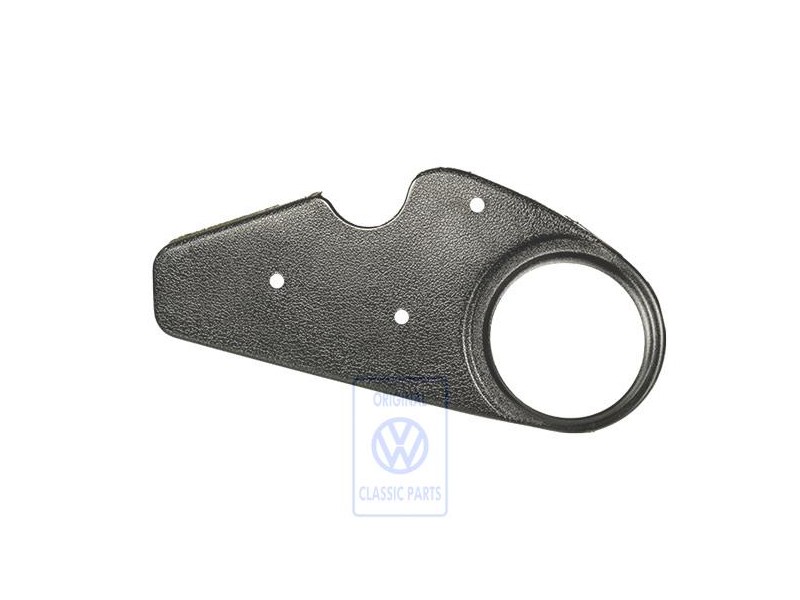 Original VW Trim With Hole Satin Black - 6N0881478 01C