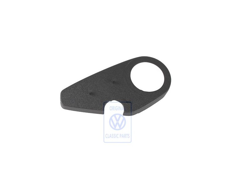 Original VW Trim With Hole Off-Black - 6N0881480 C81