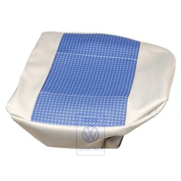 Original VW Seat Covering (Fabric) Blue/Flannel Grey - 6N0885405BLHDJ