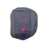 Original VW Seat Covering (Fabric) Off-Black - 6N0885405BSHBC