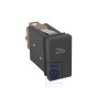 Original VW Switch For Fabric Sliding Roof Satin Black - 6N0959727B 01C