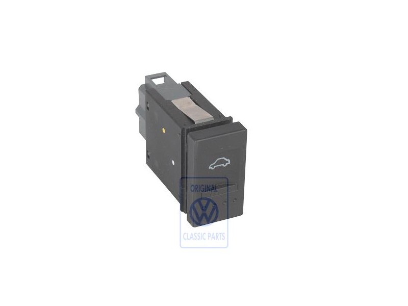 Original VW Switch For Fabric Sliding Roof Satin Black - 6N0959727C 01C