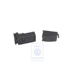 Original VW Flat Contact Housing With Contact Locking Mechanism - 6N0973213
