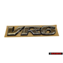 Original VW VR6 Rear Trunk Boot Badge Emblem - 7D0853675 Z10