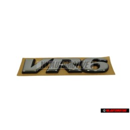 Original VW VR6 Rear Trunk Boot Badge Emblem - 7D0853675 Z10