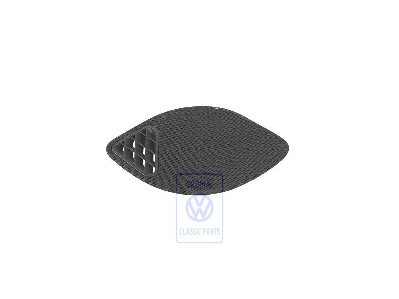 Original VW Loudspeaker Trim Mistral (Grey) - 6N1857210 E91