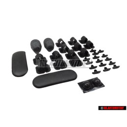 Original VW Bonnet Repair Kit Rubbers Buffers Clips etc. 