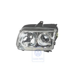 Original VW Halogen Twin Headlights For Gas Discharge Bulb - 6N2941017M