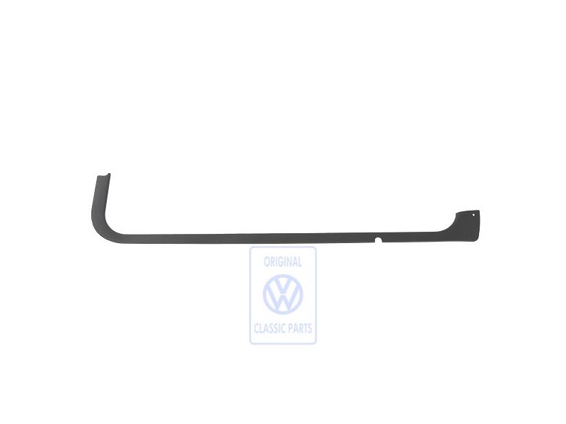 Original VW Sill Trim Strip Off-Black - 6N3853374 C81