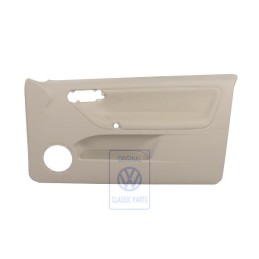Original VW Door Panel Trim (Leather) Cream - 6N3867012DCFWK