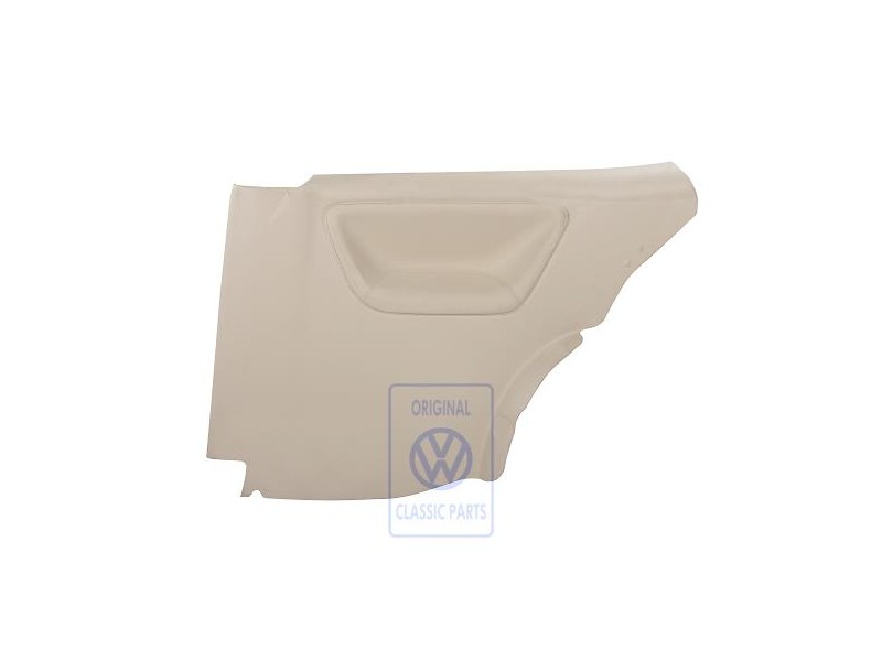 Original VW Side Panel Trim (Leather) Cream - 6N3867044BLFWK