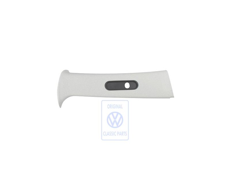 Original VW B-Pillar Trim Pearl Grey - 6N3867282 X30