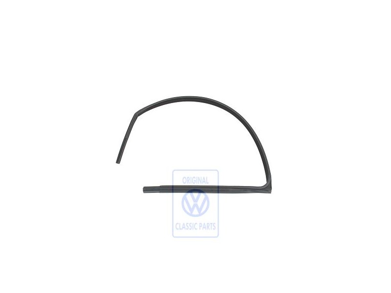 Original VW Window Guide Satin Black - 6N4837432 B41