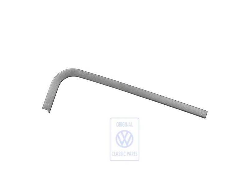Original VW Sill Trim Strip Off-Black - 6N4853373A C81
