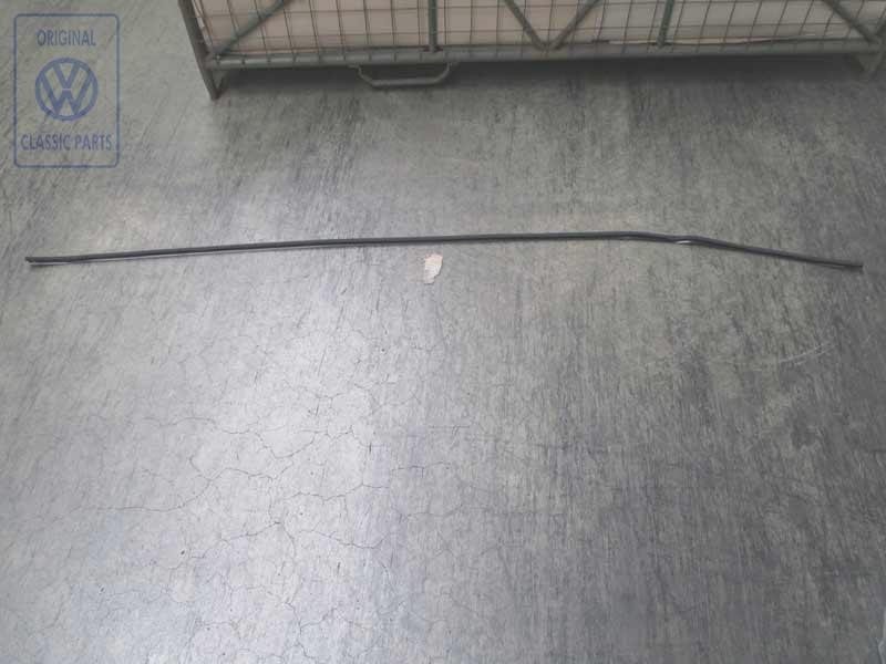 Original VW Roof Channel Satin Black - 6N4854709B B41