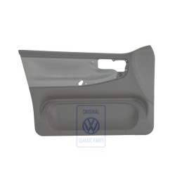Original VW Door Panel Trim (Cloth) Flannel Grey - 6N4867011P FRX