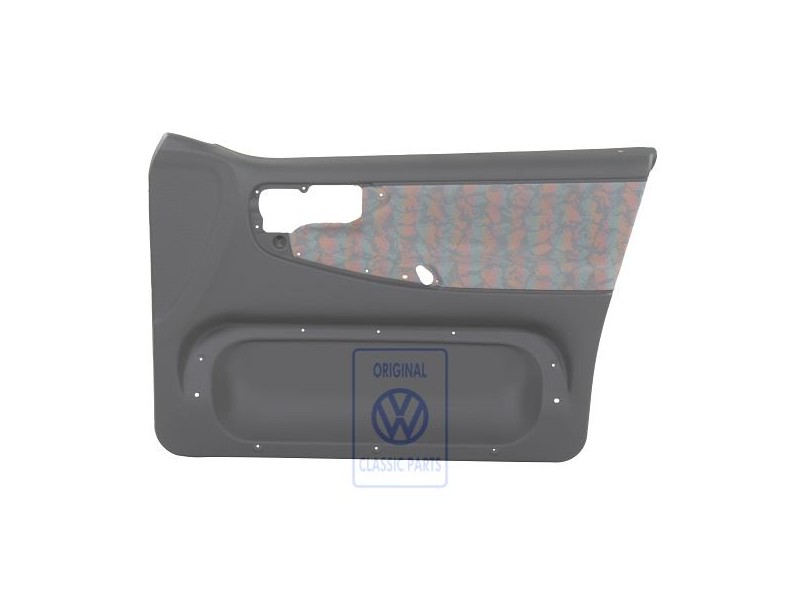 Original VW Door Panel Trim (Cloth) Mistral (Grey) - 6N4867012P DRC