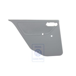 Original VW Door Panel Trim (Cloth) Flannel Grey - 6N4867211AEHDZ