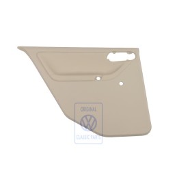 Original VW Door Panel Trim (Leather) Cream - 6N4867211AFFWK