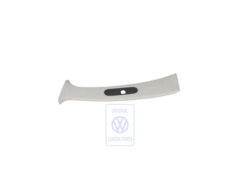 Original VW B-Pillar Trim Pearl Grey - 6N4867281 X30
