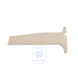 Original VW B-Pillar Trim Cream Beige - 6N4867297 3PT