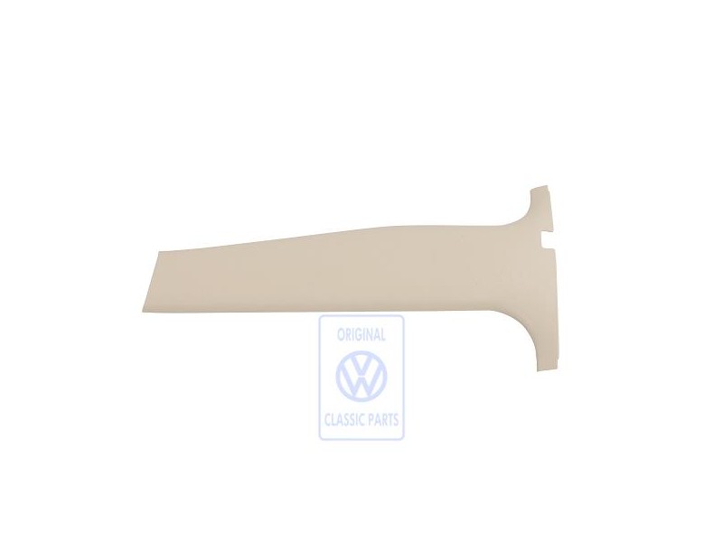 Original VW B-Pillar Trim Cream Beige - 6N4867297 3PT