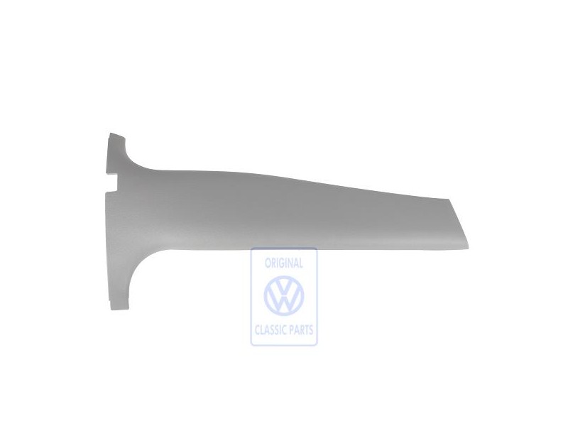 Original VW B-Pillar Trim Flannel Grey - 6N4867298 U71