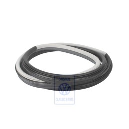 Original VW Door Seal Satin Black/Pearl Grey - 6N4867365D DQX
