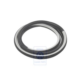 Original VW Door Seal Satin Black/Pearl Grey - 6N4867365K DQX