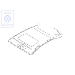 Original VW Moulded Headliner Pearl Grey - 6N4867501A X09