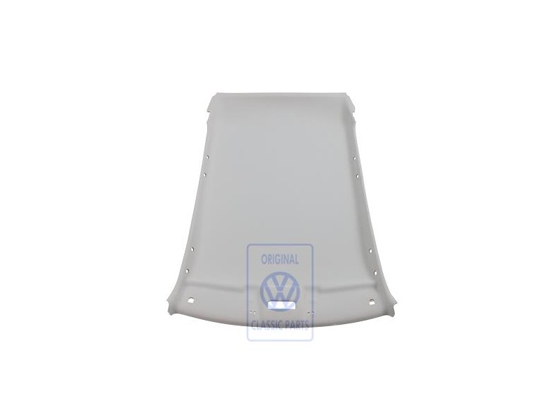 Original VW Moulded Headliner Pearl Grey - 6N4867501C X09