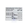 Original VW Data Plate For Tyre Pressure - 6Q0010473L