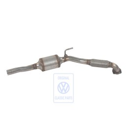 Original VW Exhaust Pipe With Catalyst - 6Q0254501TX