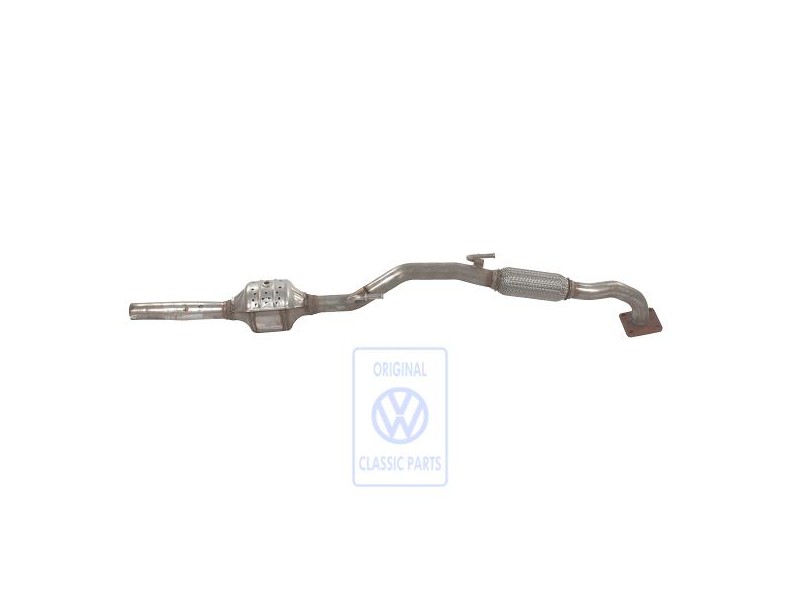 Original VW Exhaust Pipe With Catalyst - 6Q0254504BX