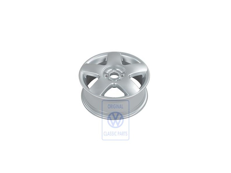 Original VW Aluminium Rim Bright Chrome - 6Q0601025L Z31