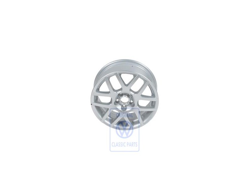 Original VW Aluminium Rim Bright Chrome - 6Q0601025T 8Z8
