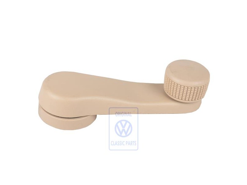 Original VW Window Crank Pure Beige - 6Q0837581A 7G8
