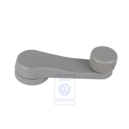 Original VW Window Crank Flannel Grey - 6Q0837581A U71