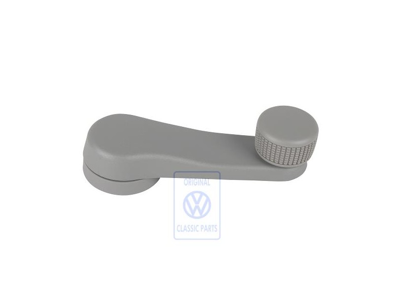 Original VW Window Crank Flannel Grey - 6Q0837581A U71