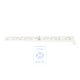 Original VW Film Lettering Silver - 6Q0853423 1W4