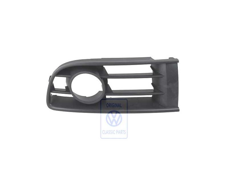 Original VW Air Guide Grille Satin Black - 6Q0853665A 9B9