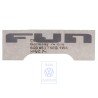 Original VW Film Lettering Silver - 6Q0853750B 1W4