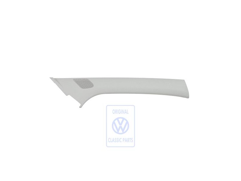 Original VW A-Pillar Trim Pearl Grey - 6Q0867234G X30