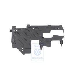 Original VW Cover Under Dashboard Satin Black - 6Q1863081A B41