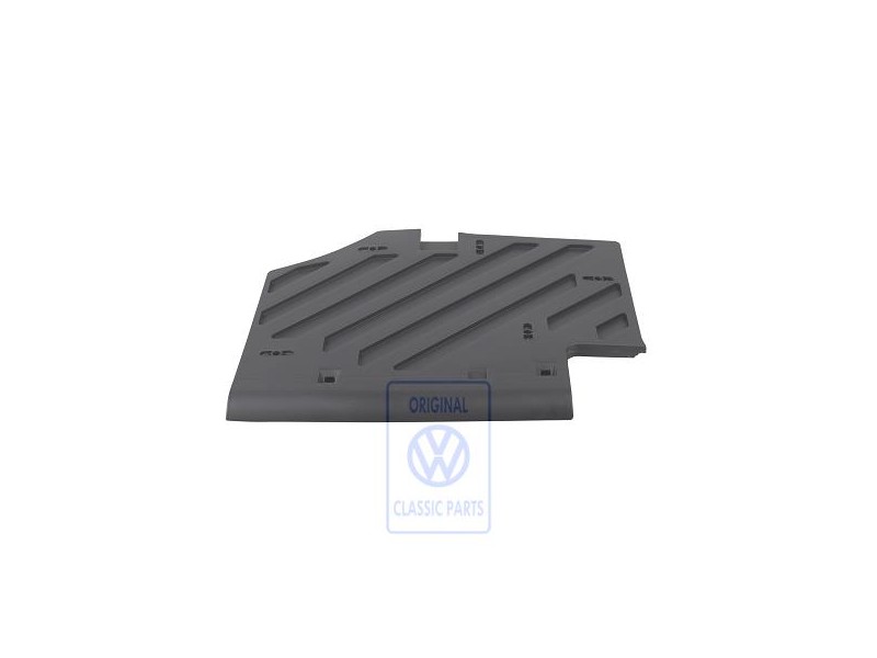 Original VW Cover Under Dashboard Satin Black - 6Q1863082B B41