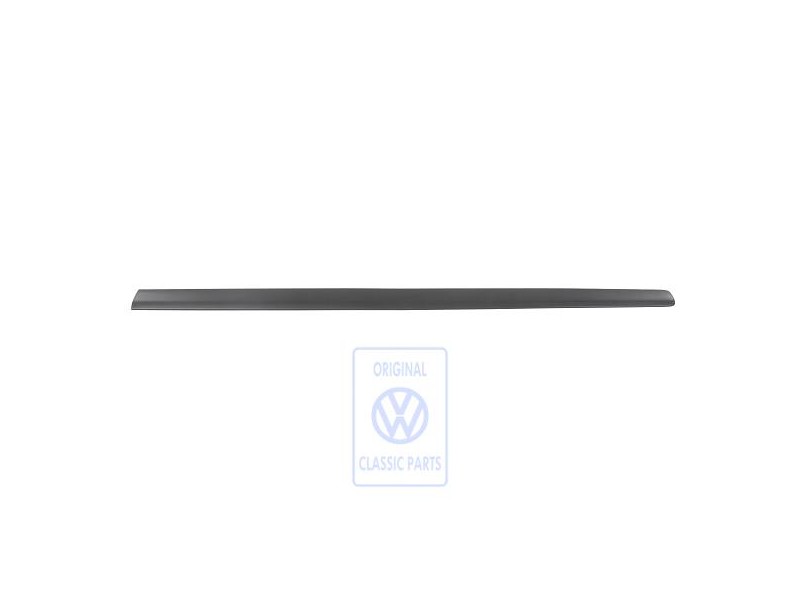 Original VW Protective Strip For Door Satin Black - 6Q3853515 9B9